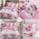 Lenjerie de pat din bumbac finet flori 1022 Super Elegant Pucioasa