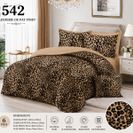 Lenjerie de pat din bumbac finet 542 Super Elegant Pucioasa