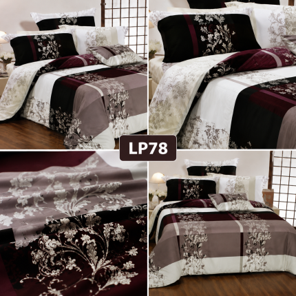 Lenjerie de pat dublu din finet elegant decor , Super Elegant Pucioasa