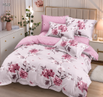 Lenjerie de pat din bumbac finet flori 1022 Super Elegant Pucioasa - imagine 2