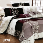 Lenjerie de pat dublu din finet elegant decor , Super Elegant Pucioasa - imagine 2