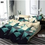 Lenjerie de pat din bumbac finet 801 Super Elegant Pucioasa