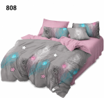 Lenjerie de pat din bumbac finet 808 Super Elegant Pucioasa - imagine 2