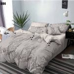 Lenjerie de pat din bumbac finet 694 Super Elegant Pucioasa