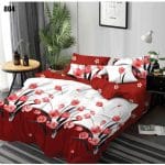 Lenjerie de pat din bumbac finet 804 Super Elegant Pucioasa