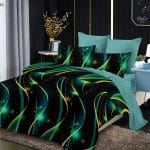 Lenjerie de pat din bumbac finet 1041 Super Elegant Pucioasa