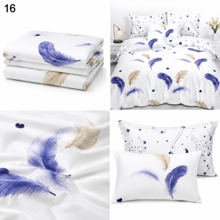 Lenjerie de pat din bumbac finet 16 Super Elegant Pucioasa