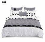 Lenjerie de pat din bumbac finet 664 Super Elegant Pucioasa