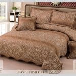 Cuvertura de Pat matlasata din bumbac 5 piese CVE02