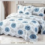 Cuvertura de Pat matlasata din bumbac 5 piese CVE07