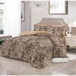 Lenjerie de pat din finet cu ELASTIC A542 Super Elegant Pucioasa