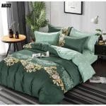 Lenjerie de pat din finet cu ELASTIC A632 Super Elegant Pucioasa