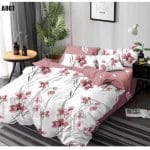 Lenjerie de pat din finet cu ELASTIC A807 Super Elegant Pucioasa