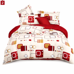 Lenjerie de pat din bumbac finet 2 Super Elegant Pucioasa - imagine 2