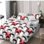 Lenjerie de pat din bumbac finet 352 Super Elegant Pucioasa