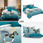 Lenjerie de pat din bumbac finet 1065 Super Elegant Pucioasa