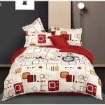 Lenjerie de pat din bumbac finet 2 Super Elegant Pucioasa