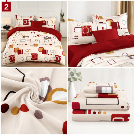 Lenjerie de pat din bumbac finet 2 Super Elegant Pucioasa