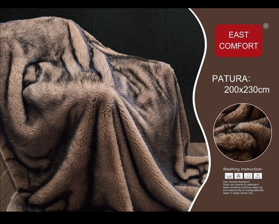 236d517d-c702-474e-ba4c-e8bf306ed334 Patura cocolino 200 x 230 cm PBE10 - imagine 1