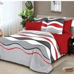 Lenjerie de pat din finet cu ELASTIC A12 Super Elegant Pucioasa