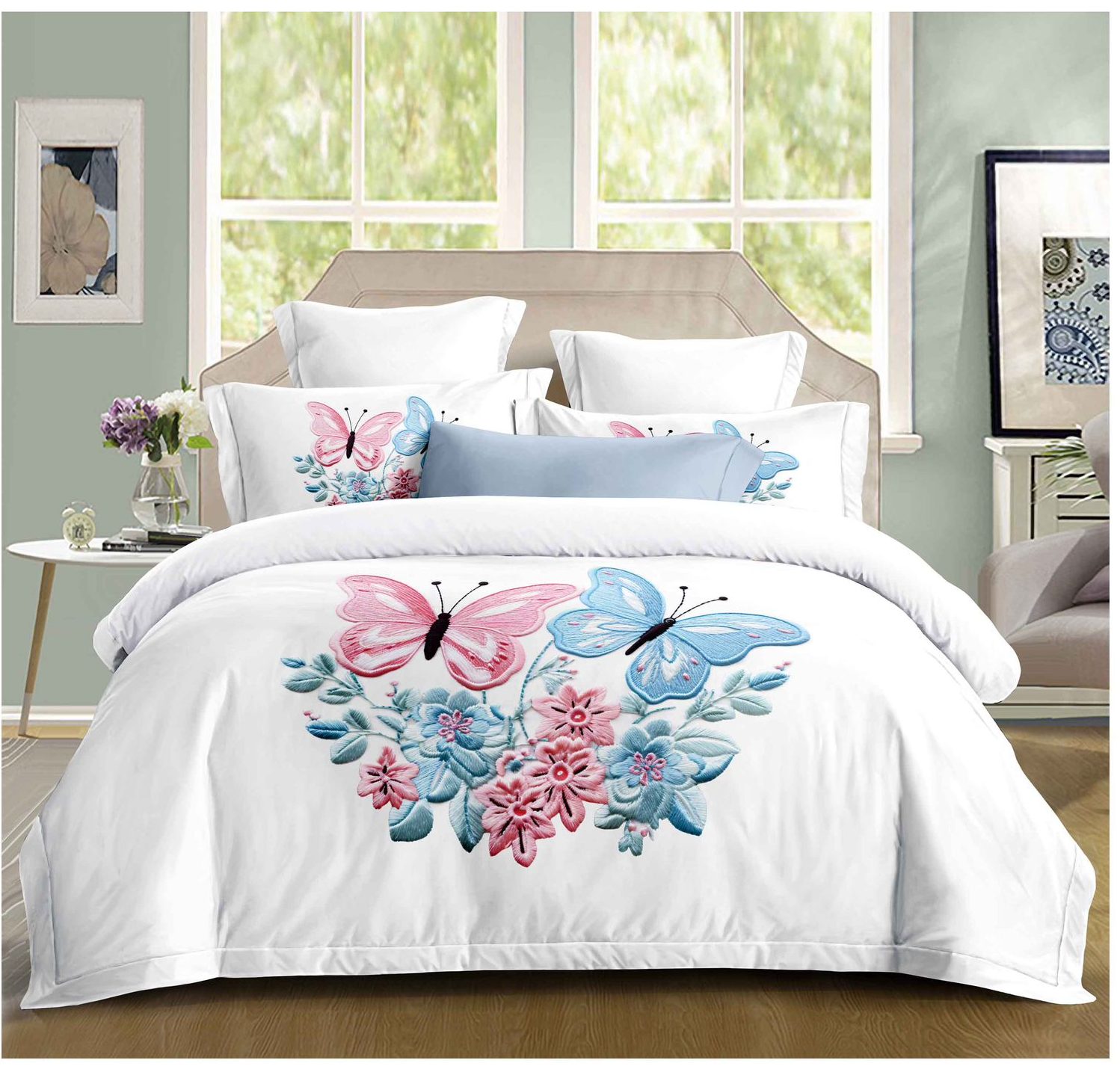 839c1a53-8399-48e4-94fe-dfc76d3941fc Lenjerie pat dublu cu elastic PRE04 - imagine 1