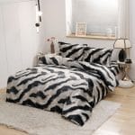 Lenjerie de pat dublu cocolino cu elastic  4 piese LCE10