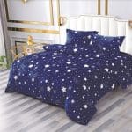 Lenjerie de pat dublu cocolino cu elastic  4 piese LCE13