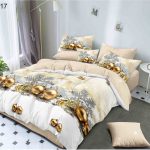 Lenjerie de pat cu elastic pentru Craciun din finet LEPC17 Super Elegant Pucioasa