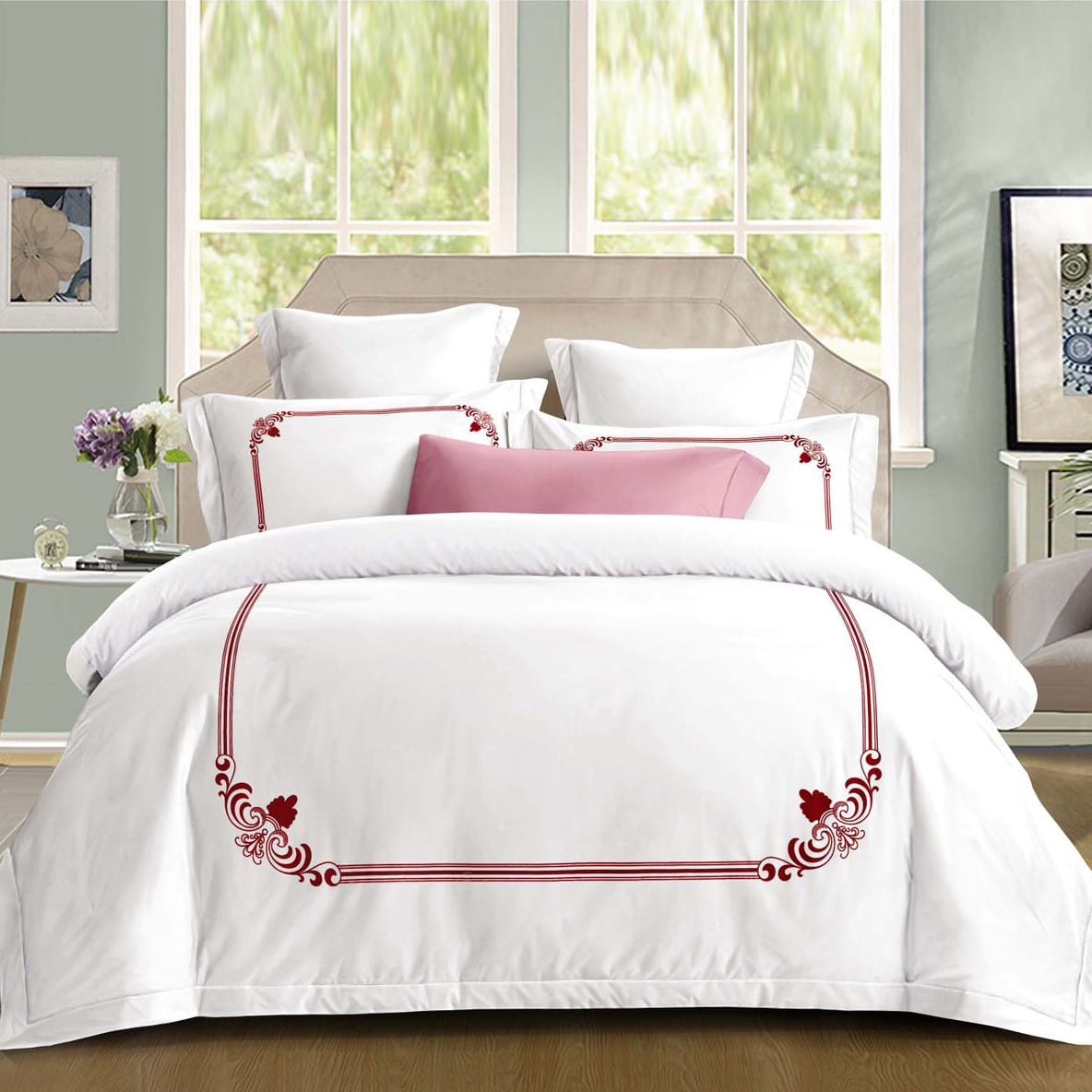 BG8012 Lenjerie pat dublu cu elastic PRE20 - imagine 1