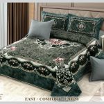 Cuvertura de Pat din catifea 5 piese CVE81