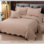 Cuvertura de Pat matlasata din bumbac 5 piese CVE87