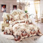 Cuvertura de Pat matlasata din bumbac 5 piese CVE89