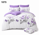 Lenjerie de pat din bumbac finet 1075 Super Elegant Pucioasa - imagine 2