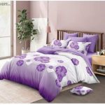 Lenjerie de pat din bumbac finet 1077 Super Elegant Pucioasa