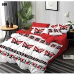 Lenjerie de pat din bumbac finet 800 Super Elegant Pucioasa