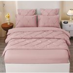 Lenjerie Uni din finet cu pliuri  6 piese PVP38 Super Elegant Pucioasa