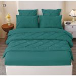 Lenjerie Uni din finet cu pliuri  6 piese PVP41 Super Elegant Pucioasa