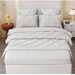 Lenjerie Uni din finet cu pliuri  6 piese PVP47 Super Elegant Pucioasa