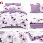 Lenjerie de pat din bumbac finet 408 Super Elegant Pucioasa