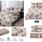 Lenjerie de pat din bumbac finet 836 Super Elegant Pucioasa