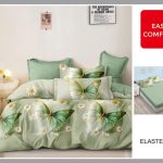 Lenjerie de pat din finet cu ELASTIC 6 piese LEC72
